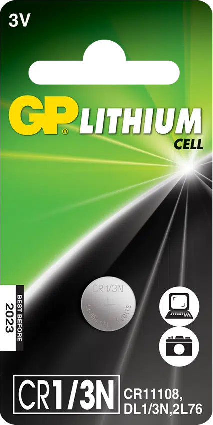 GP 3V, CR1/3N, 1-pack