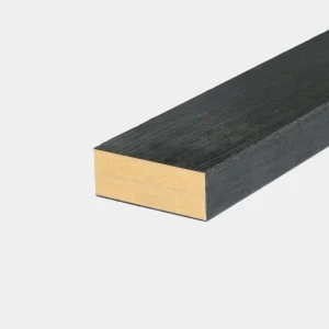 Installation Products | End lamella / Natural Wood, Black Ash, 6,7 cm