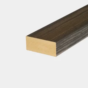 Installation Products | End lamella / Wood-like, Black Oak, 6,7 cm