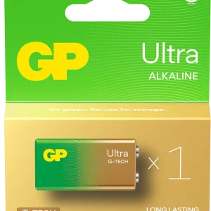 GP Ultra Alkaline 9V-batteri 1-pack