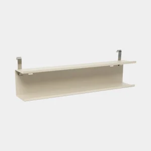 Nell | Double Metal Shelf / BM1, Beige, 63,5 cm
