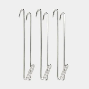 Alva | Wire Hook / BM1, Stainles Steel, Long (3 pcs)