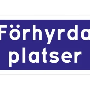 T22 Förhyrda platser