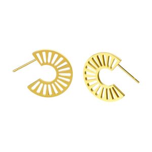 Örhängen – “Sunrise” Guld / Silver