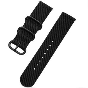 Klockarmband i nylon 20 mm – Flera färgval