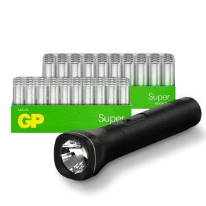 Beredskapskit – Batterier & Ficklampa