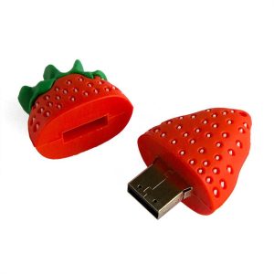 USB-minne 64 GB – Jordgubbe