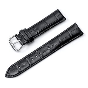 Elegant klockarmband i konstläder – Välj storlek / färg