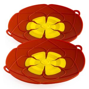 2-pack Överkokningsskydd / multilock i silikon – Flera färger