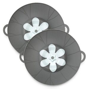 2-pack Överkokningsskydd i silikon 30 cm – Flera färger