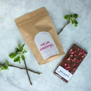 Skicka present: EKO te, Heja mamma! + Choklad